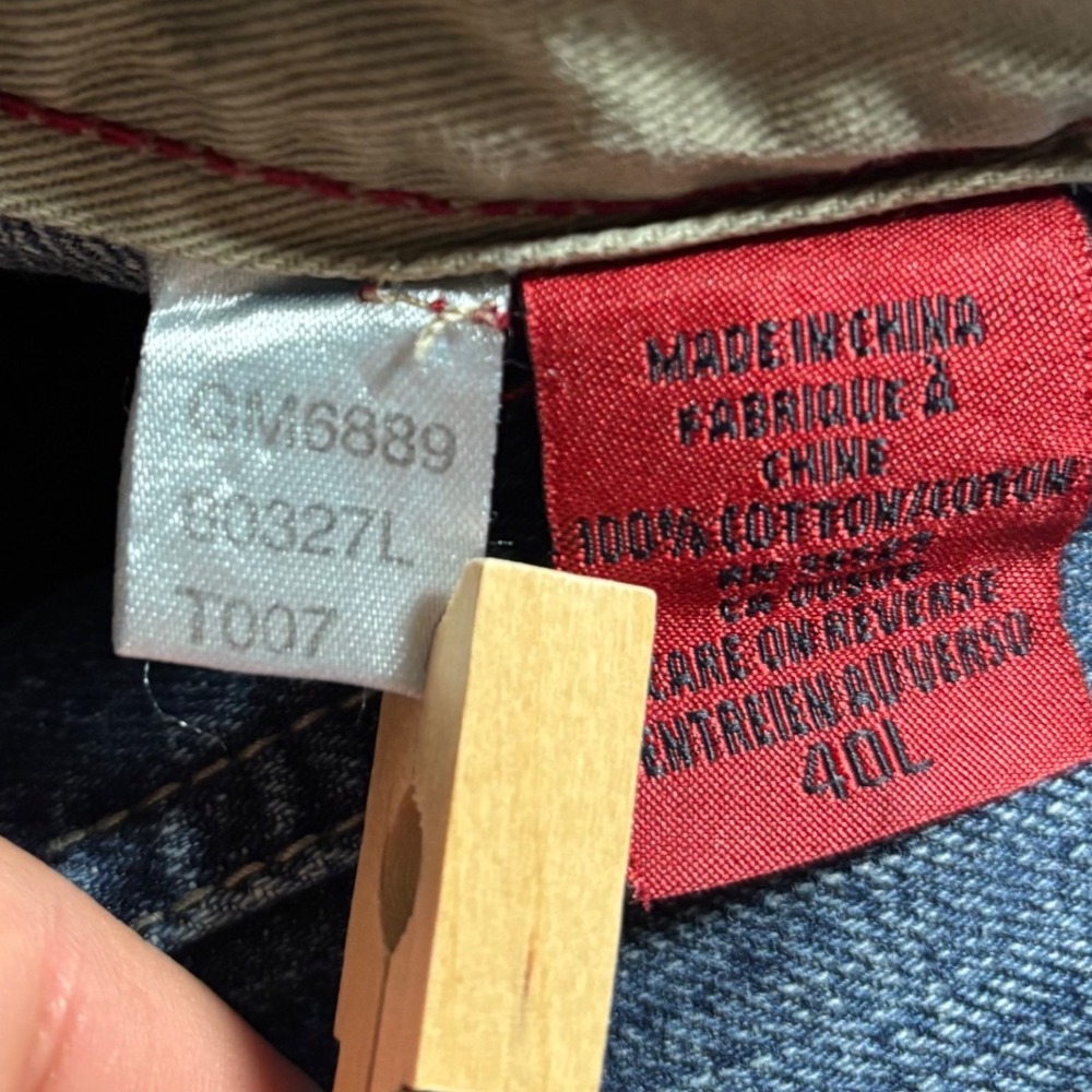 Marithe Francois Girbaud Y2K VTG Baggy Wide Leg Shuttle Jeans Sz 40 Streetwear - Picture 4 of 13